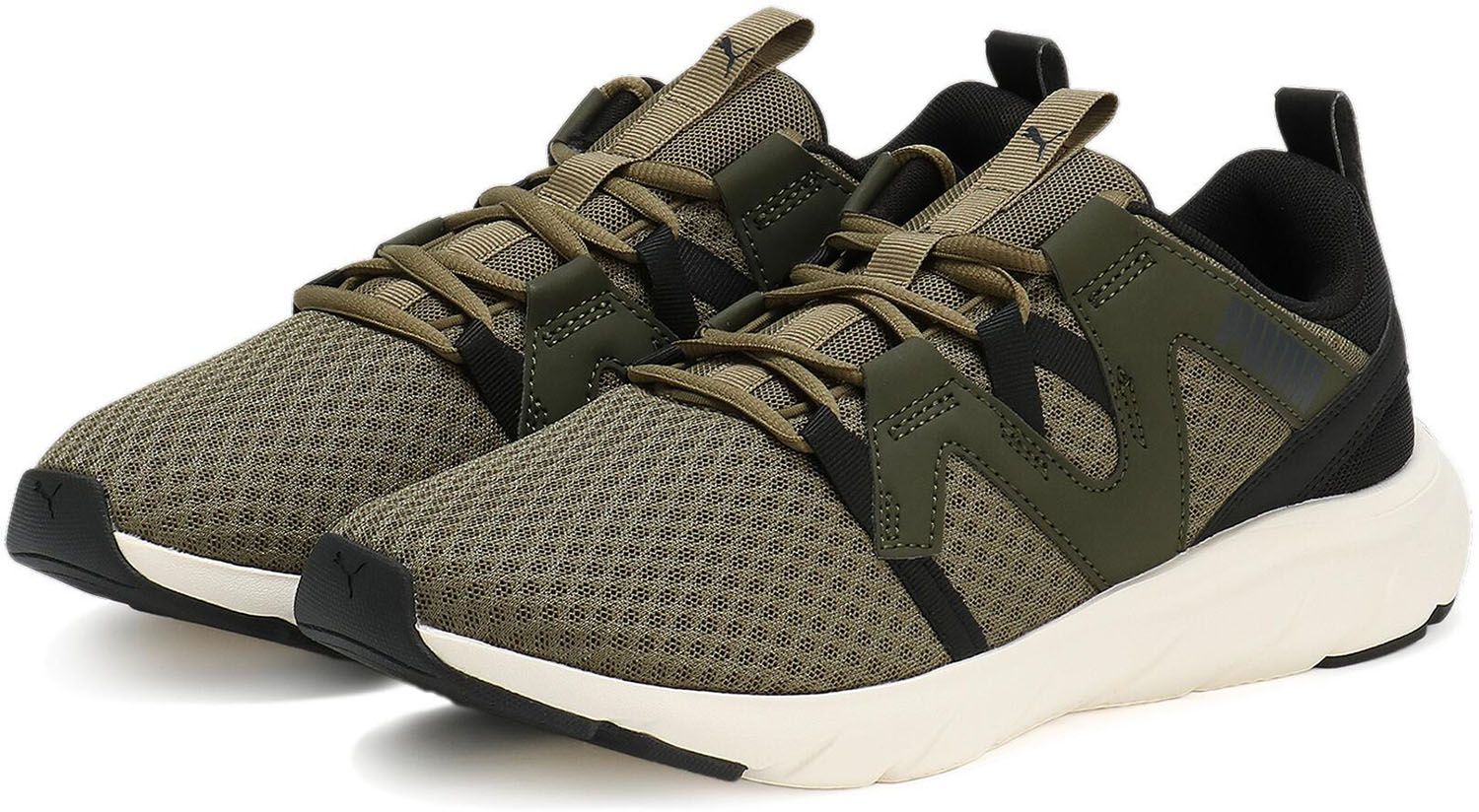 プーマ PUMA SOFTRIDE フレックス バイタル 37927111 プーマ オリーブ