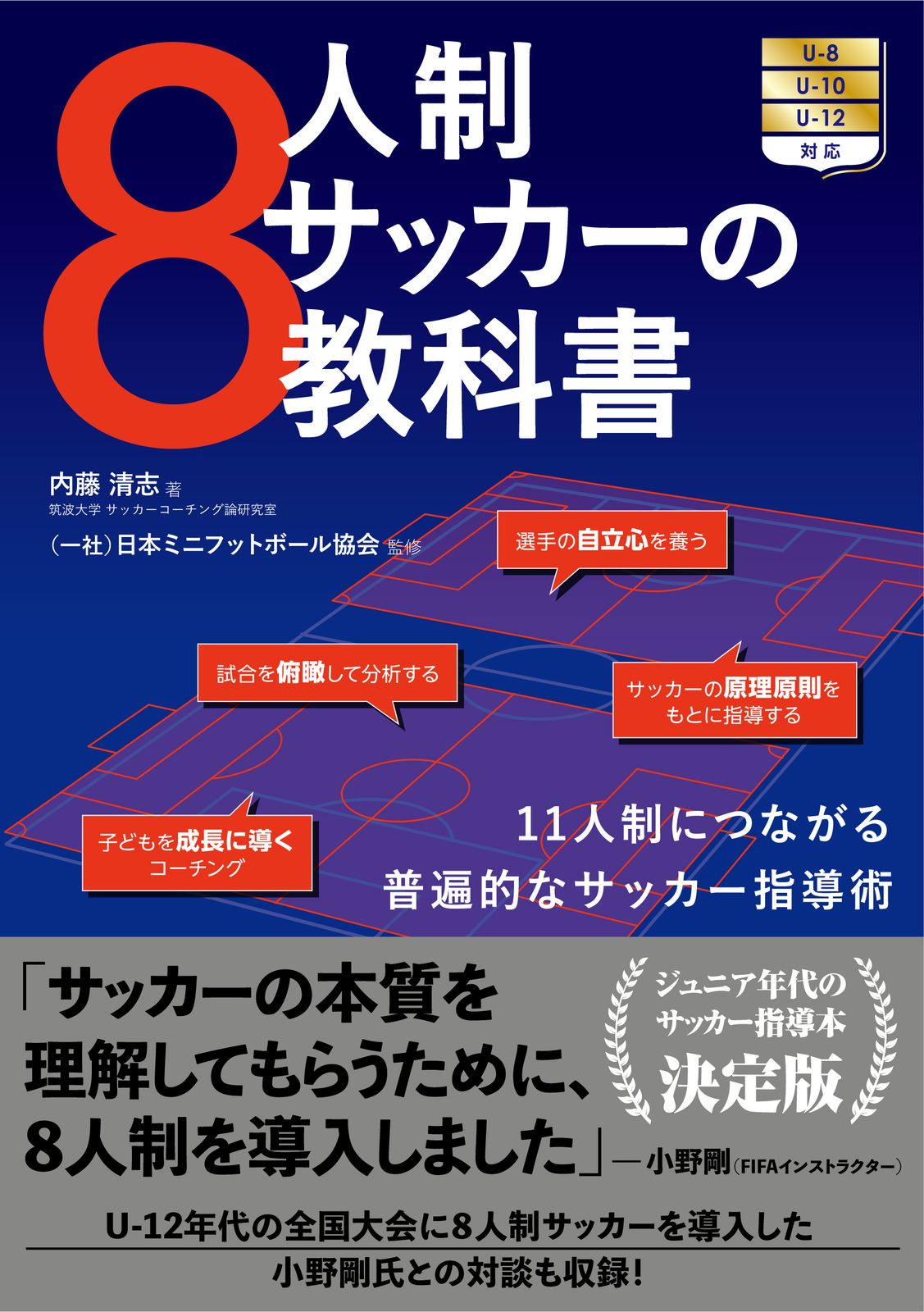 8人制サッカーの教科書 11人制につながる普遍的なサッカー指導術