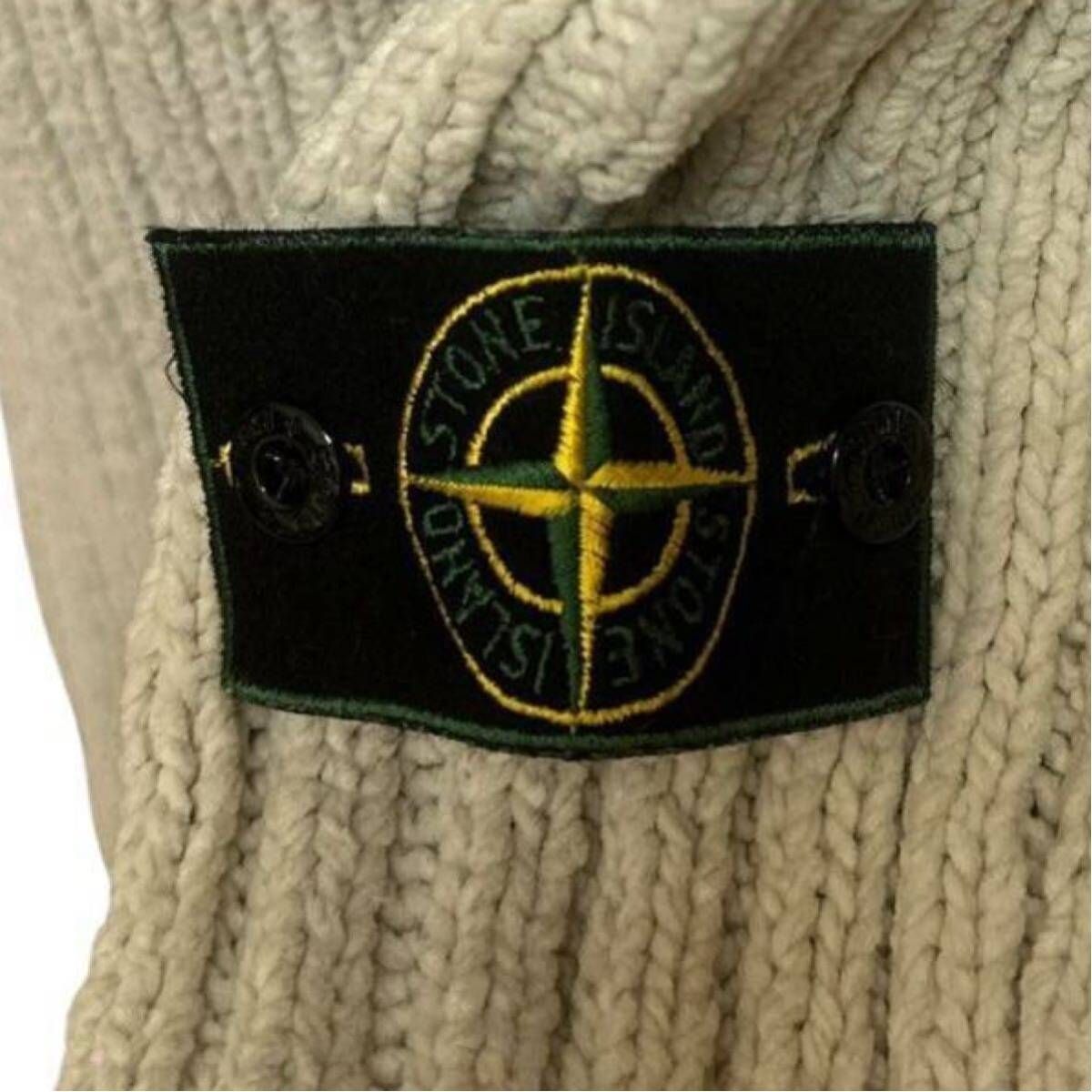 マッシモオスティ期!!】STONE ISLAND 90s 96AW Green Edge ストーン 
