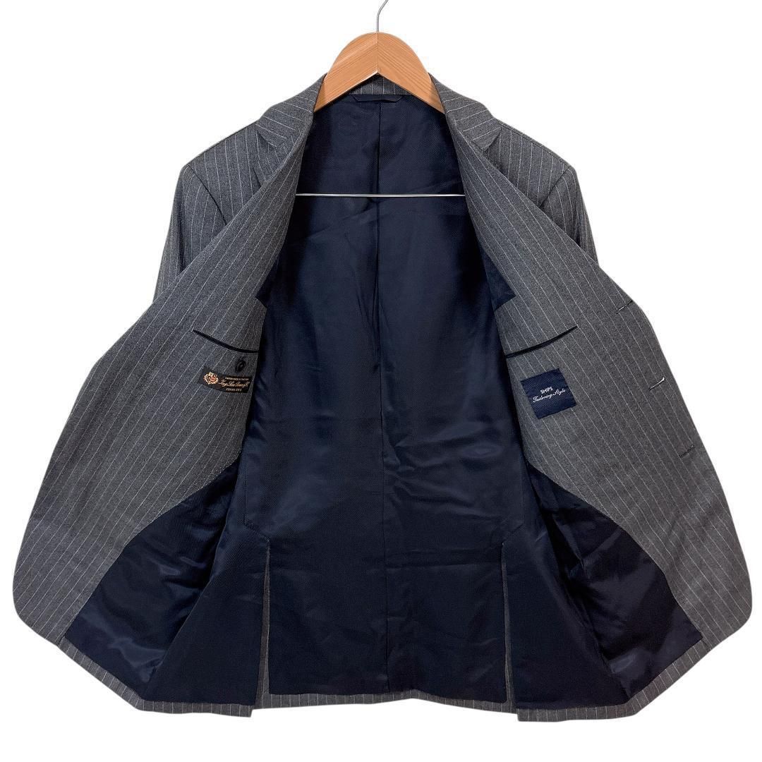 SHIPS ロロピアーナ生地 スーパー120s スーツ 48 ストライプ - メルカリ