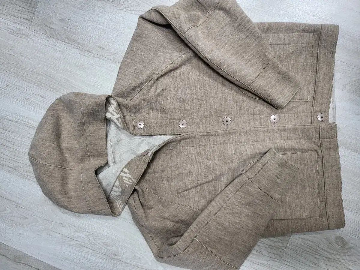 LATT by T LEE リバーシブル カーディガン パンツ セットアップ