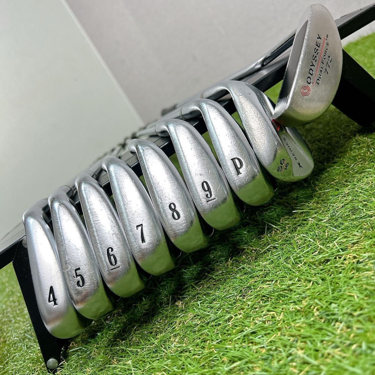 キャロウェイ レガシー ゴルフセット 12本 左 レフティ S クラブ メンズ 希少なレフティ】キャロウェイ レガシー メンズアイアンセット 左利き