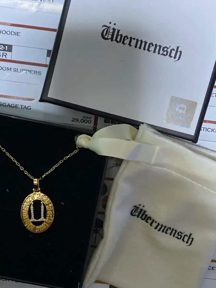 G DRAGON ジードラゴン ウィーバーメンシュ コンサート キュービックジルコニア コッパー ネックレス