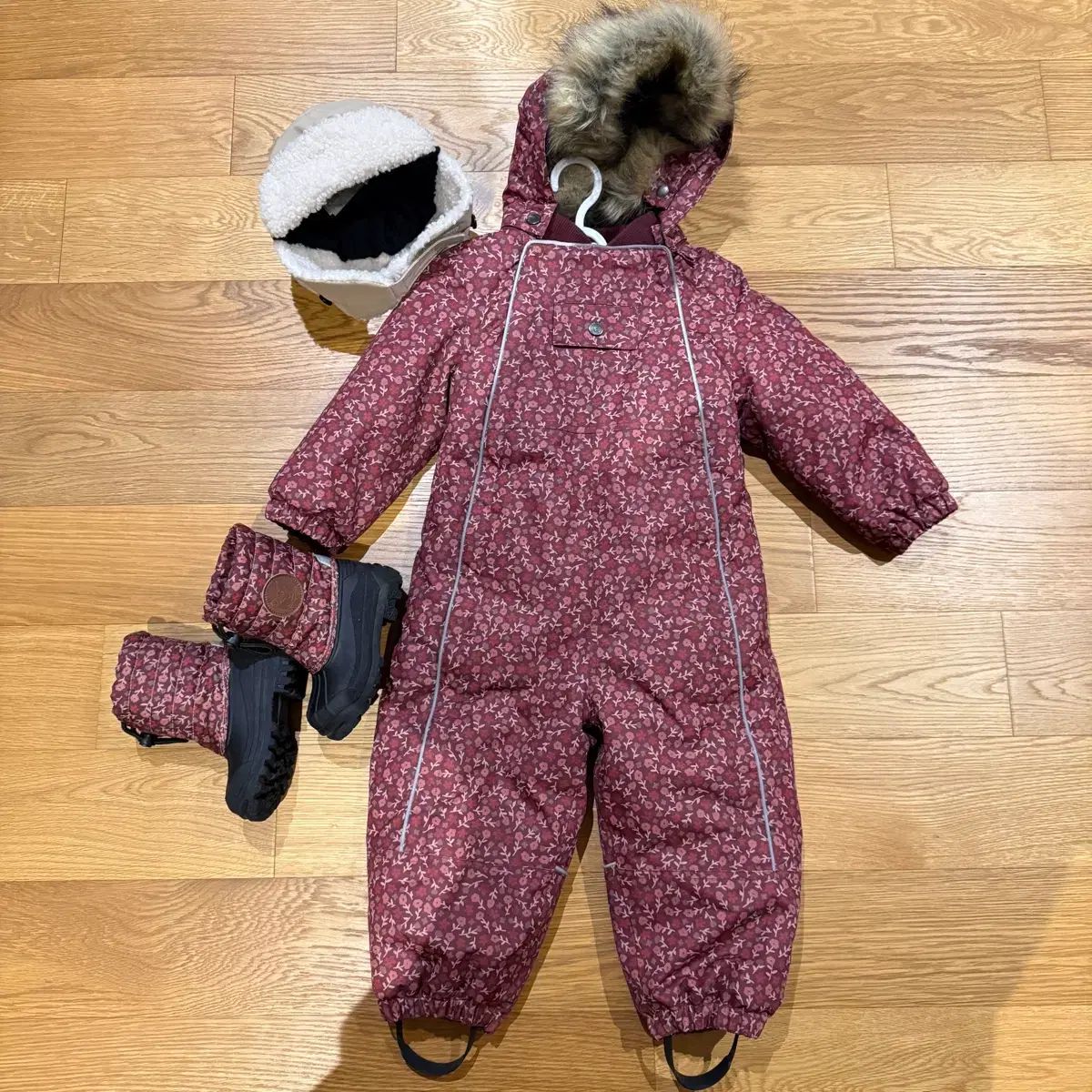 冷感防寒着セット 86 ブーツ 防寒用-帽子