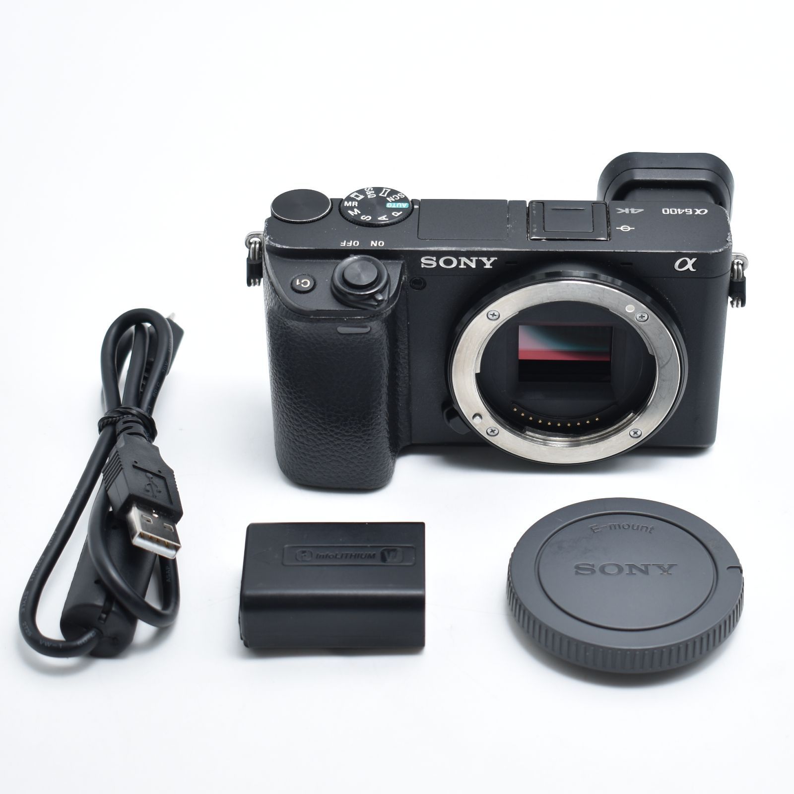 B 10641 SONY ソニー APS-C ミラーレス一眼カメラ α6400 ボディ レンズなし ブラック ILCE-6400