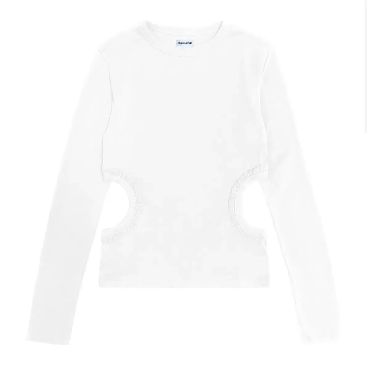 チェメシ ホール レース ロング スリーブ hole lace long sleeve