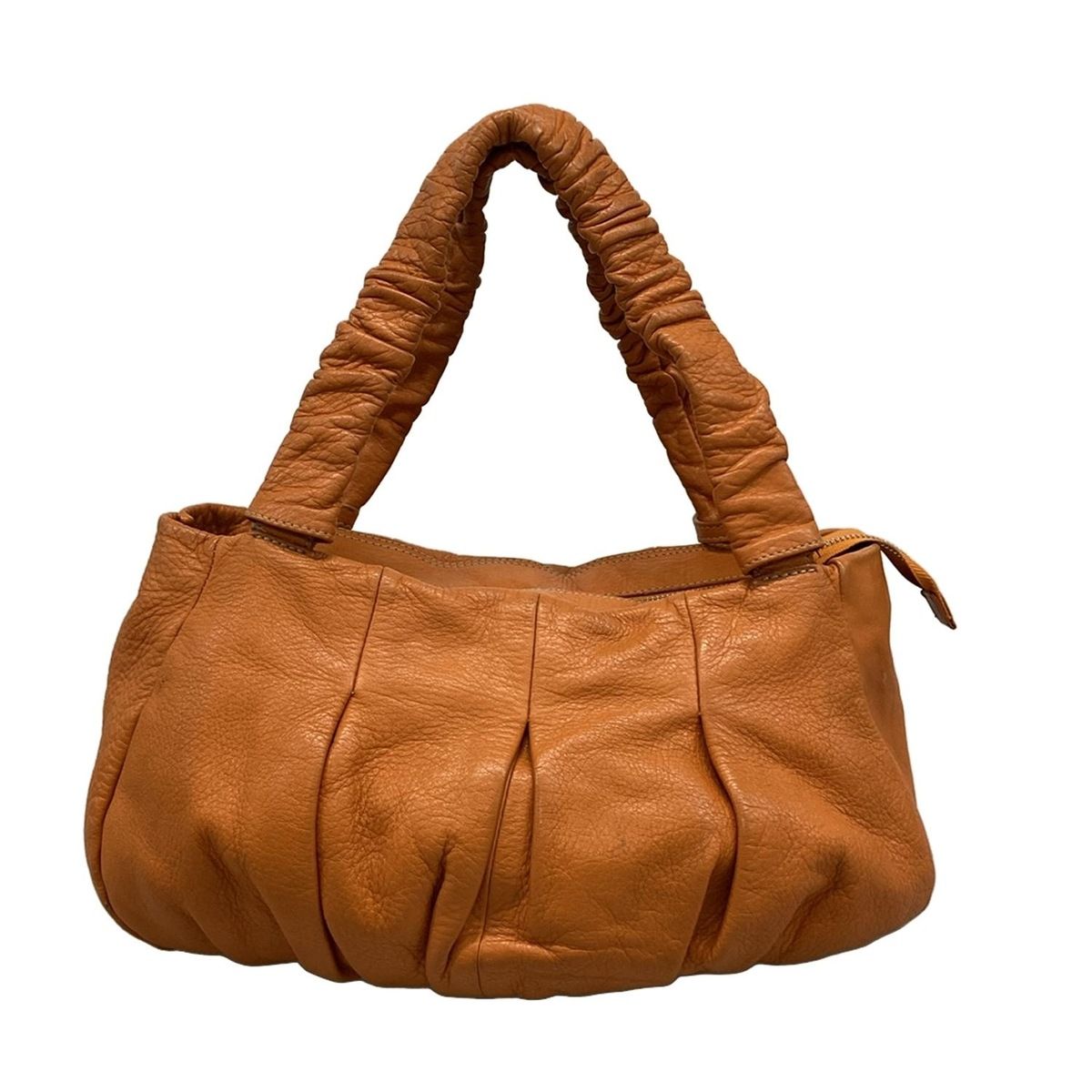 FURLA フルラ カプリッチョ トートバッグ レザー A4 肩掛け オレンジ