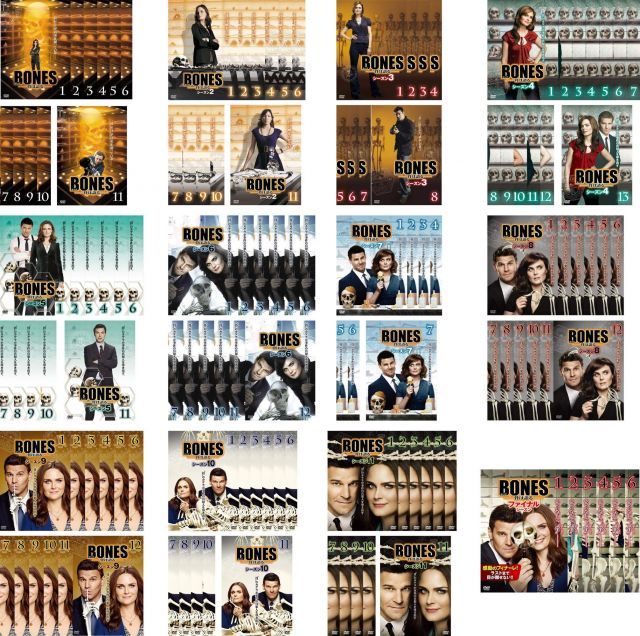 中古】BONES ボーンズ 骨は語る シーズン 1、2、3、4、5、6、7、8、9