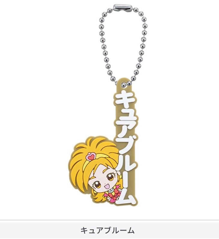 プリキュアオールスターズ カプセルラバーマスコット Name Collection