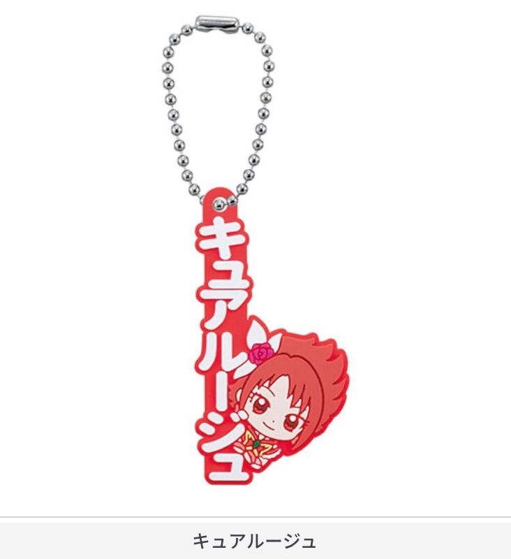 プリキュアオールスターズ カプセルラバーマスコット Name Collection