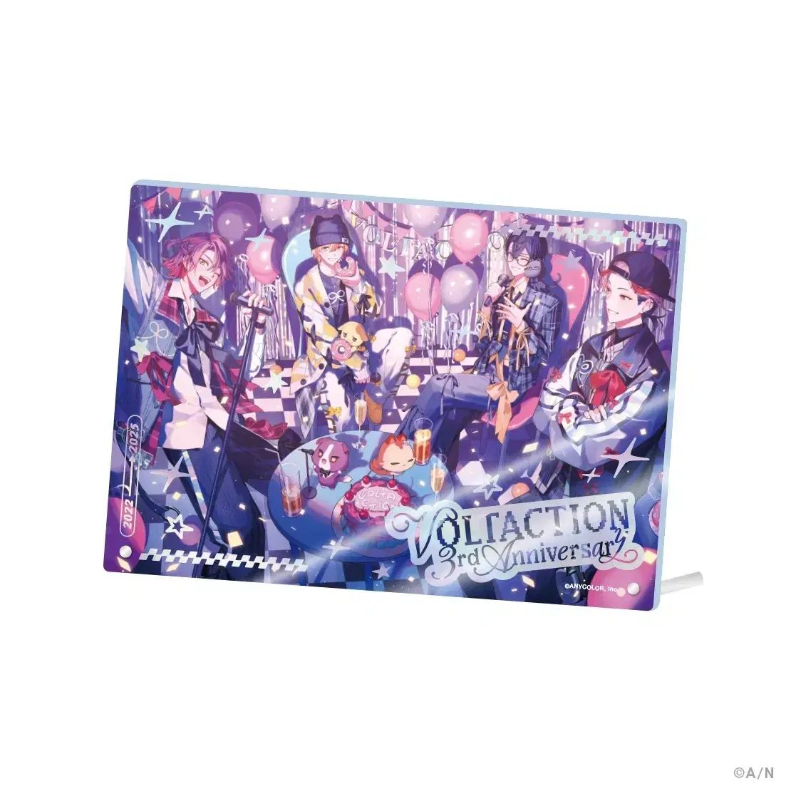 にじさんじ VOLTACTION 3周年 アクリル パネル VOLTACTION 3rd