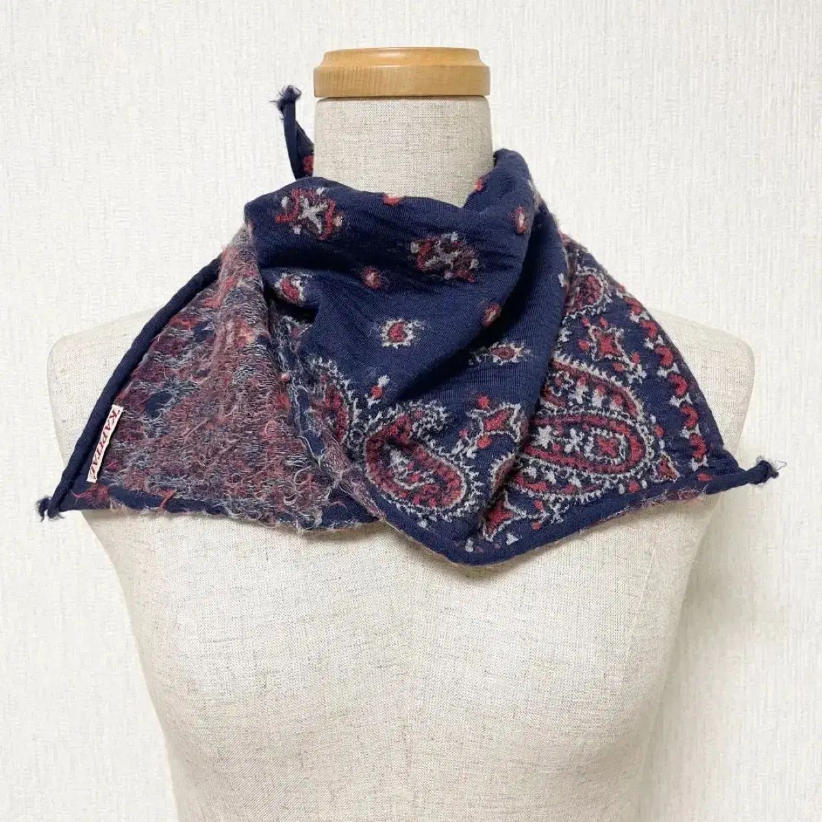 キャピタル kapital wool bandana short scarf - メルカリ