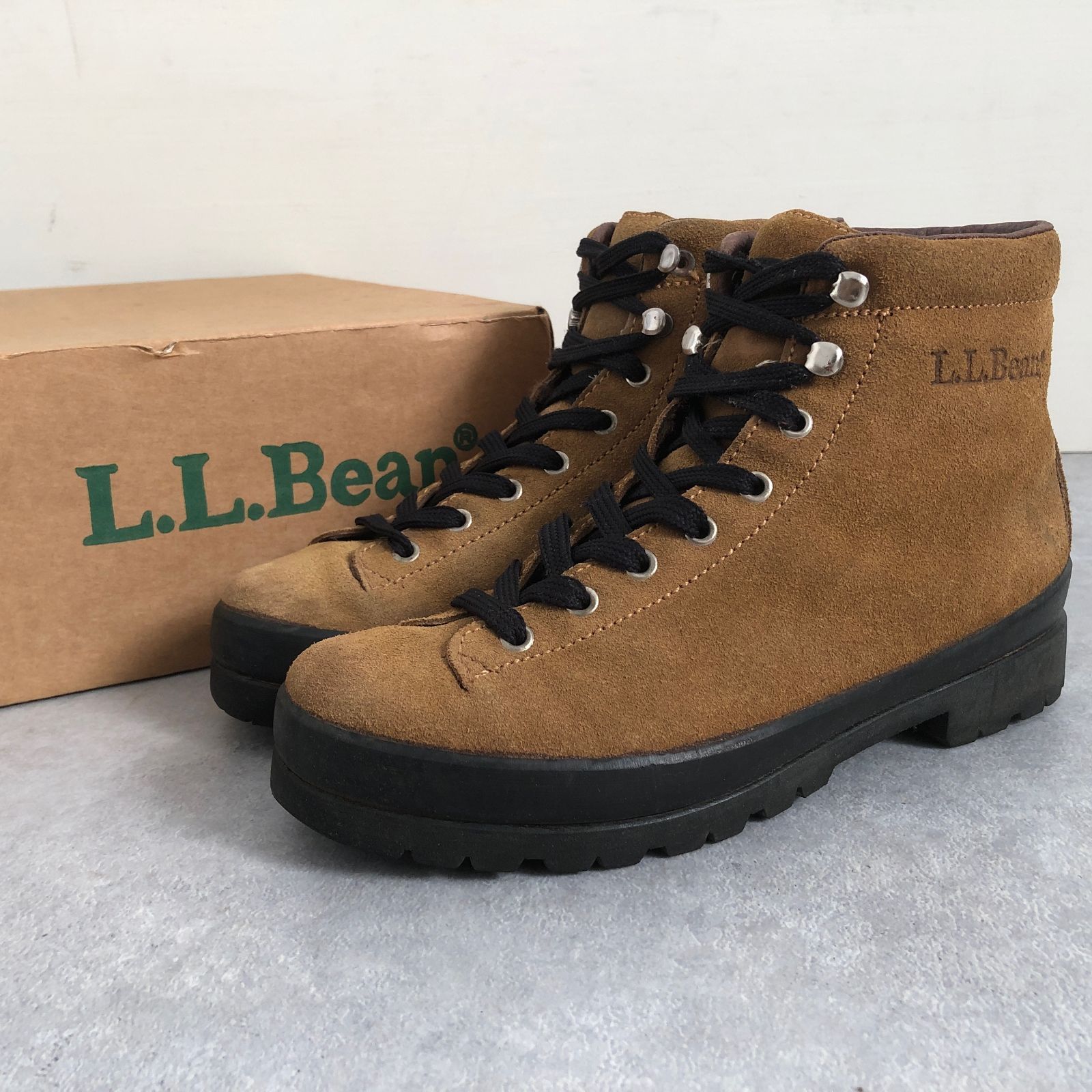 L.LBean VINTAGE トレッキング レザー ブーツ split leather thinsulate boots ヴィンテージ