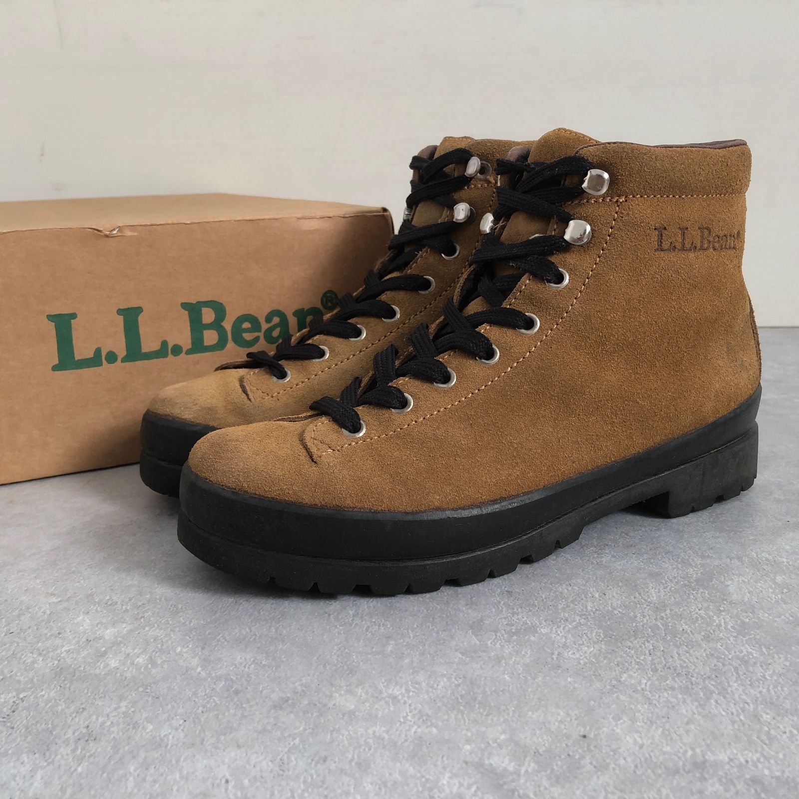 L.LBean VINTAGE トレッキング レザー ブーツ split leather thinsulate boots ヴィンテージ