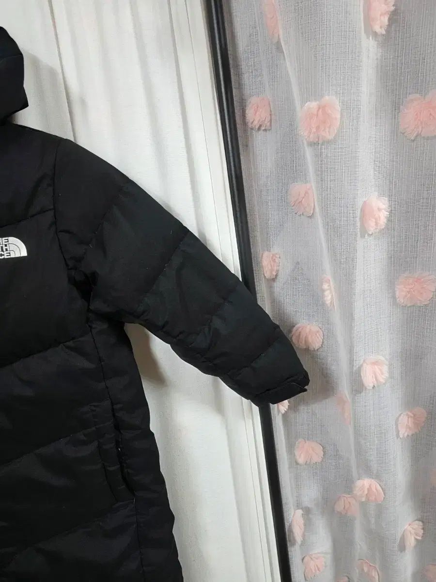 THE NORTH FACE kids ザノースフェイスキッズ グースダウン ロング丈ダウンジャケット 110 5-6歳