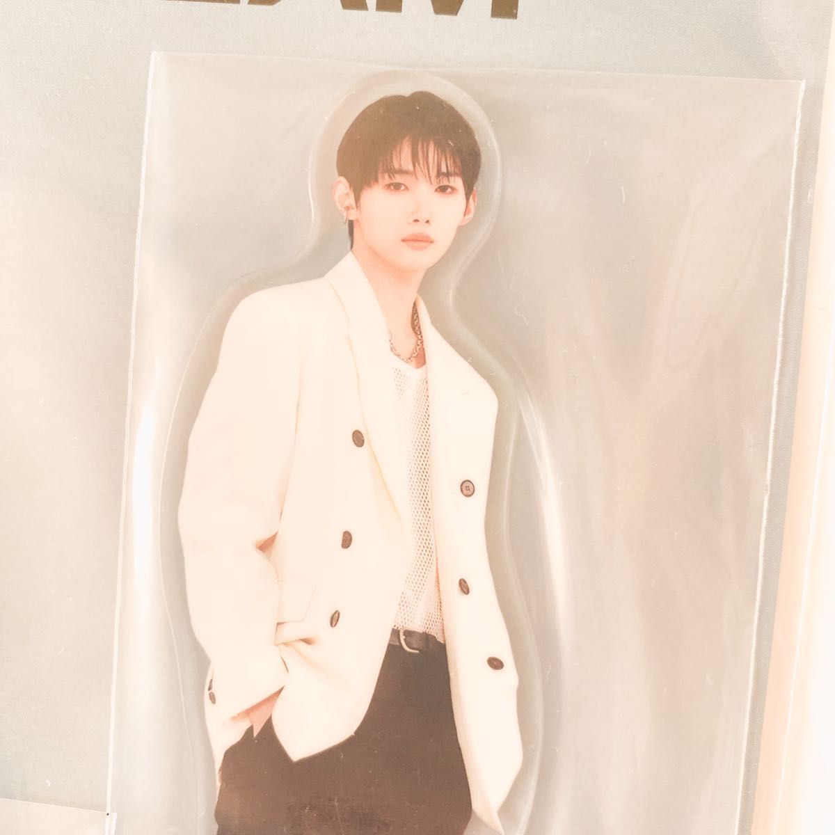 &TEAM JO アクリルスタンド &TEAM アクリルスタンド クリアスタンド JO ジョウ ジョー 缶バッジ 缶