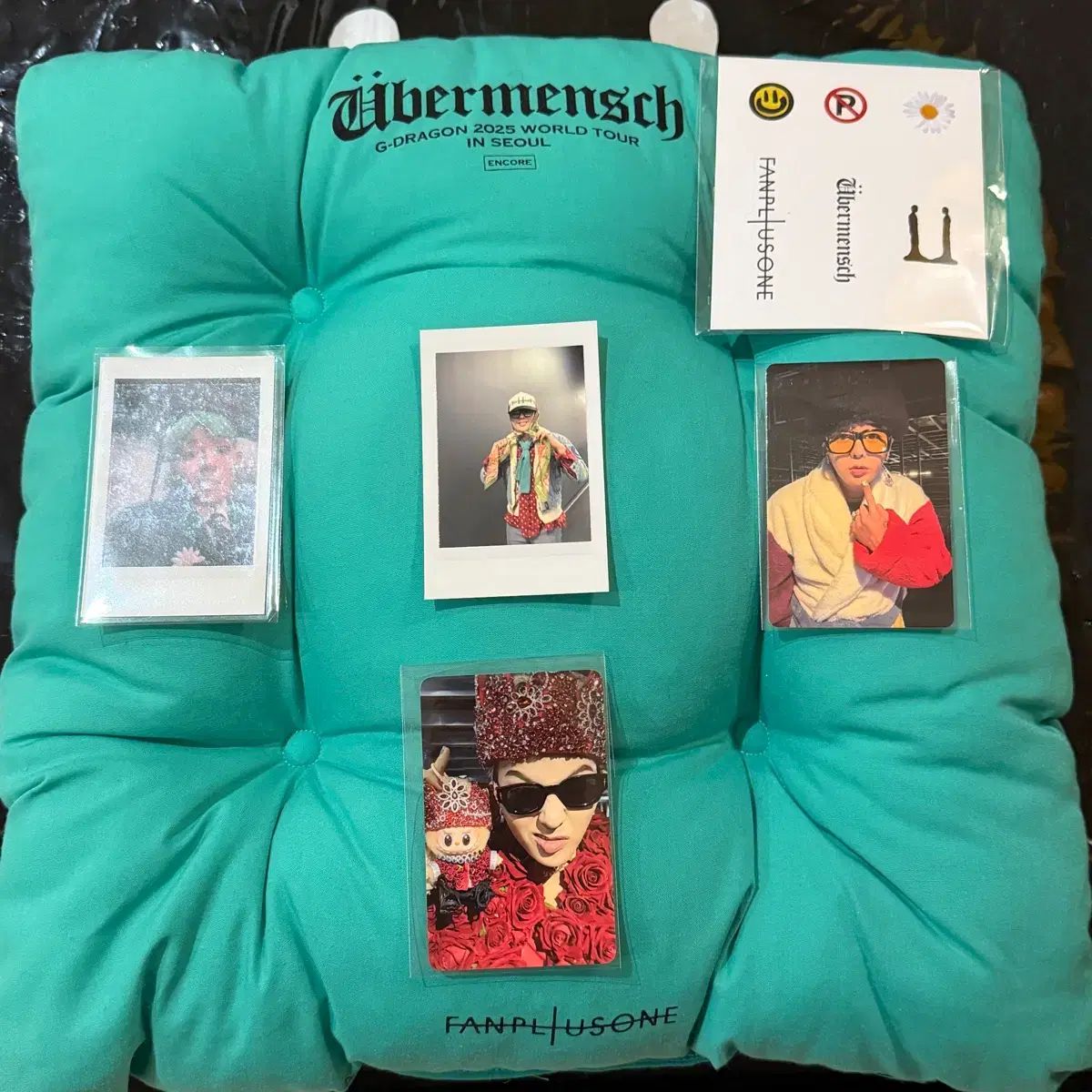 G DRAGON ジードラゴン コンサート 팸존 クッション トレカ セット