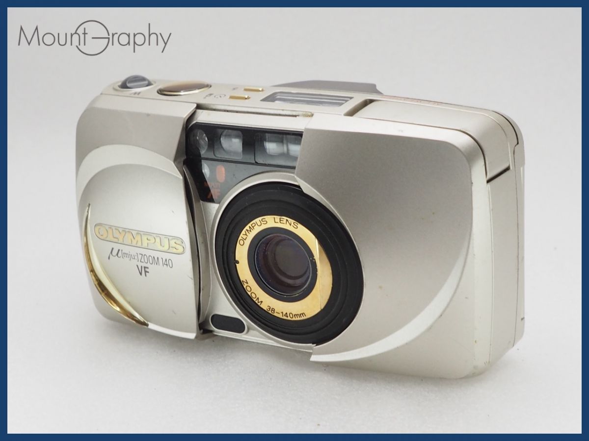 美品✨付属品多数✨OLYMPUS μ mju ZOOM 140 VF 動作良好✨ μ（ミュー） ZOOM140 VF：シリーズ：カメラ製品：オリンパス