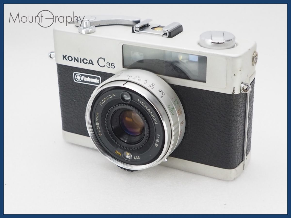 特別 KONICA コニカ C35 flash matic 同梱無料 i10771