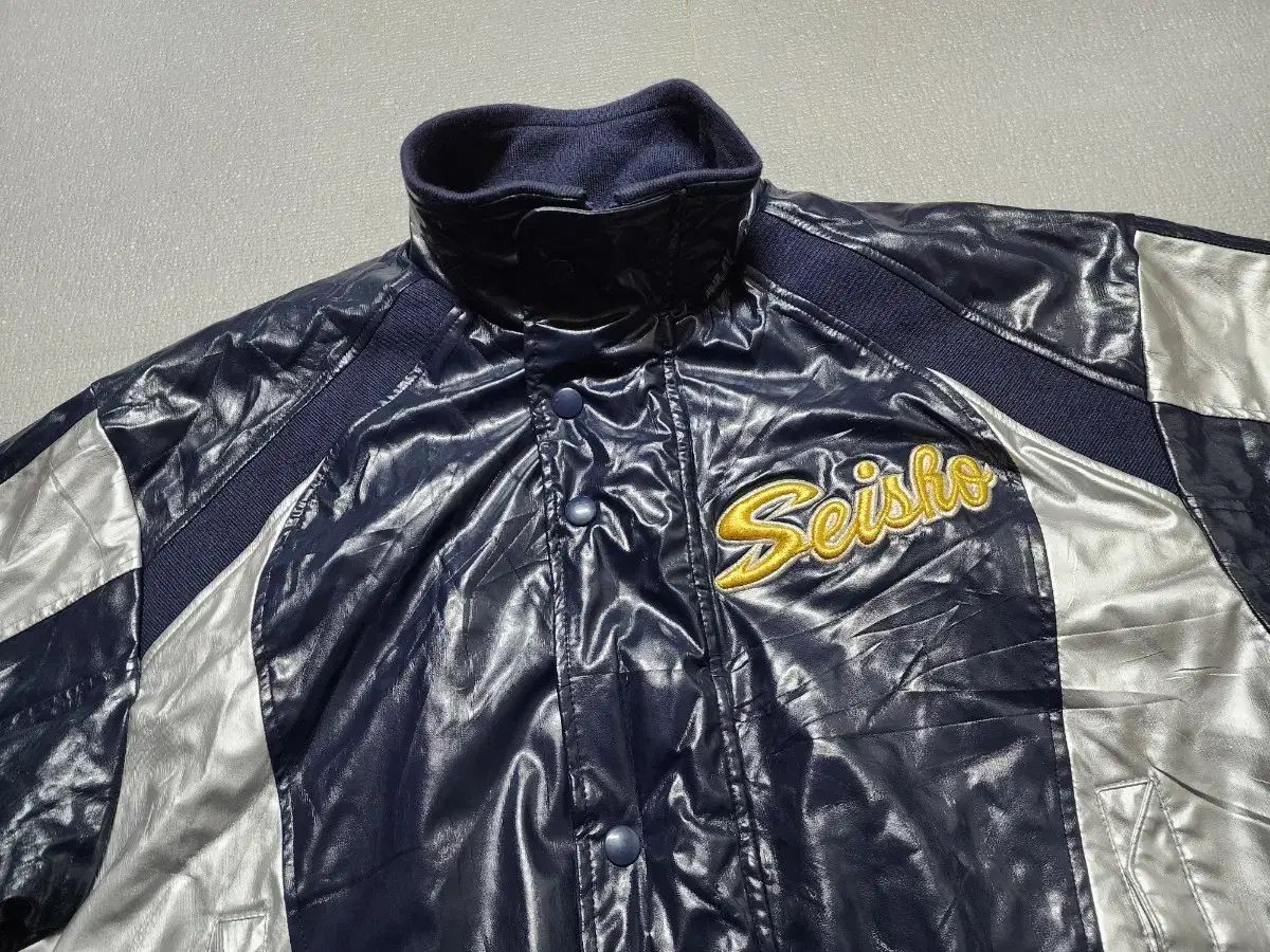 ヴィンテージ ミズノ ヴィクトリー STAGE 光沢 野球 アウター ジャケット