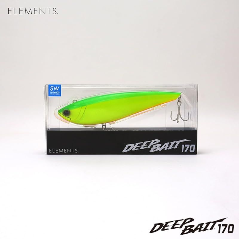 エレメンツ ディープベイト170 (#LIME) 釣り エレメンツ(ELEMENTS Tackle エレメンツ ディープベイト170 (#LIME) 1