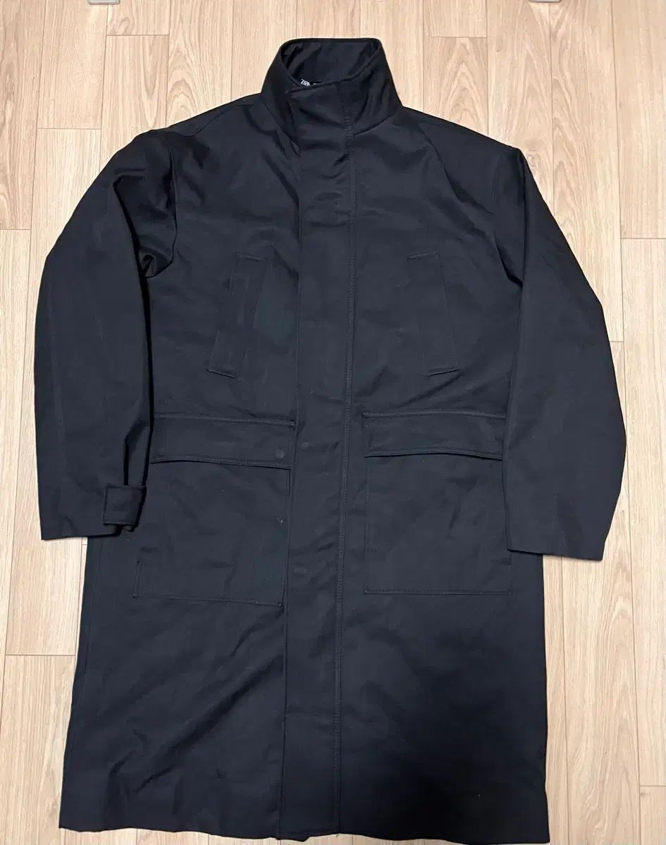 ザラ メンズ ミリタリー パーカ XL