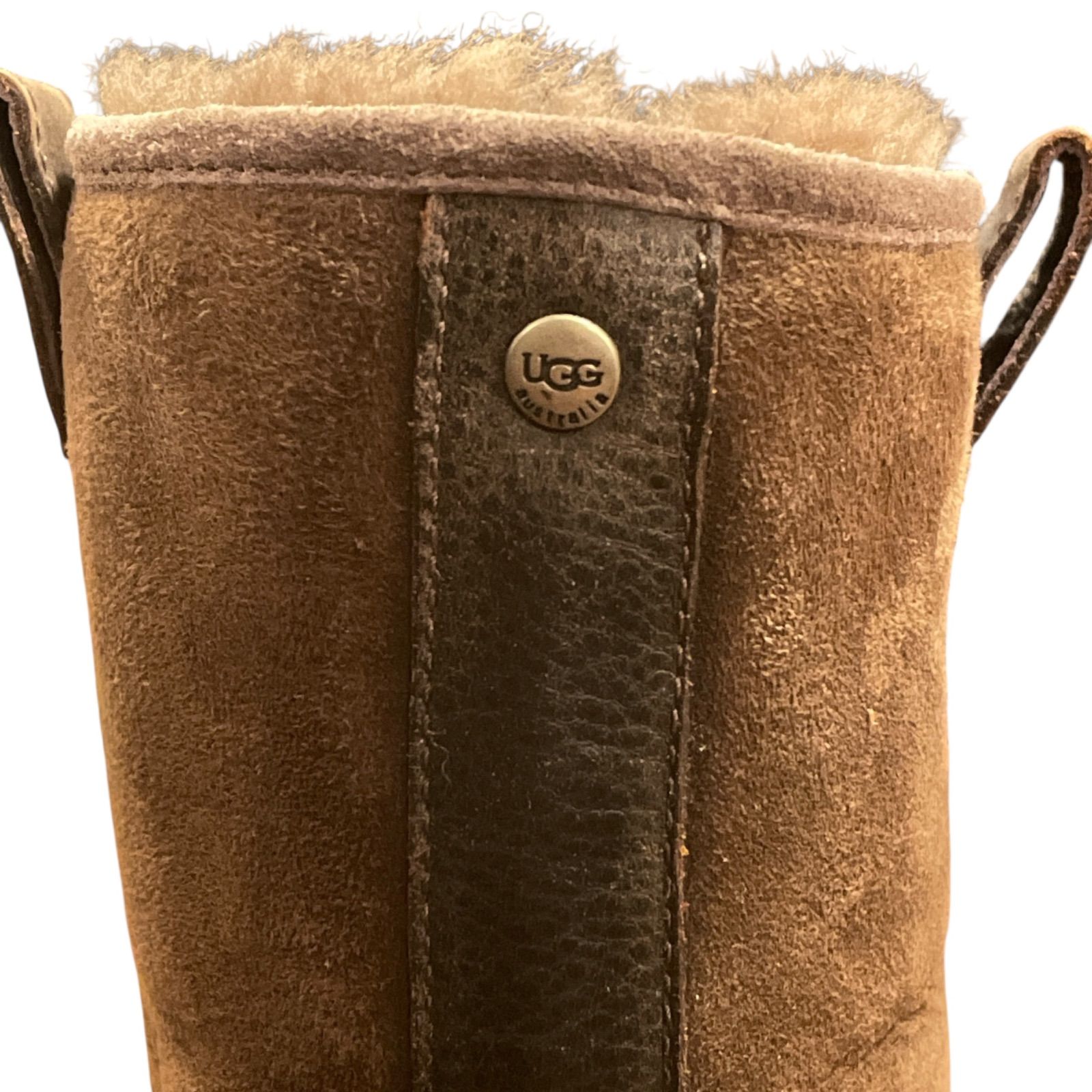 ブラウン 茶色 ブラック 黒 UGG アグ ブーツ 27cm ムートン カーフ 