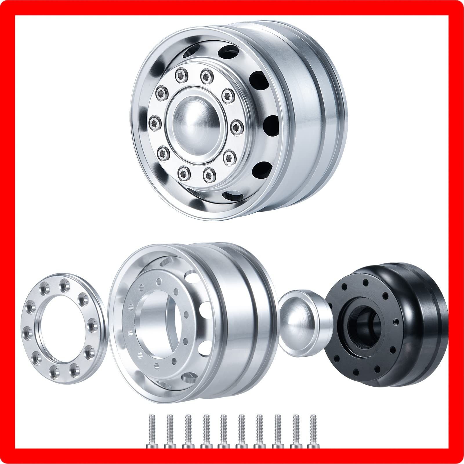 ☆送料無料☆Color:2個 TRZX 1/14タミヤトレーラートラックRCカー用