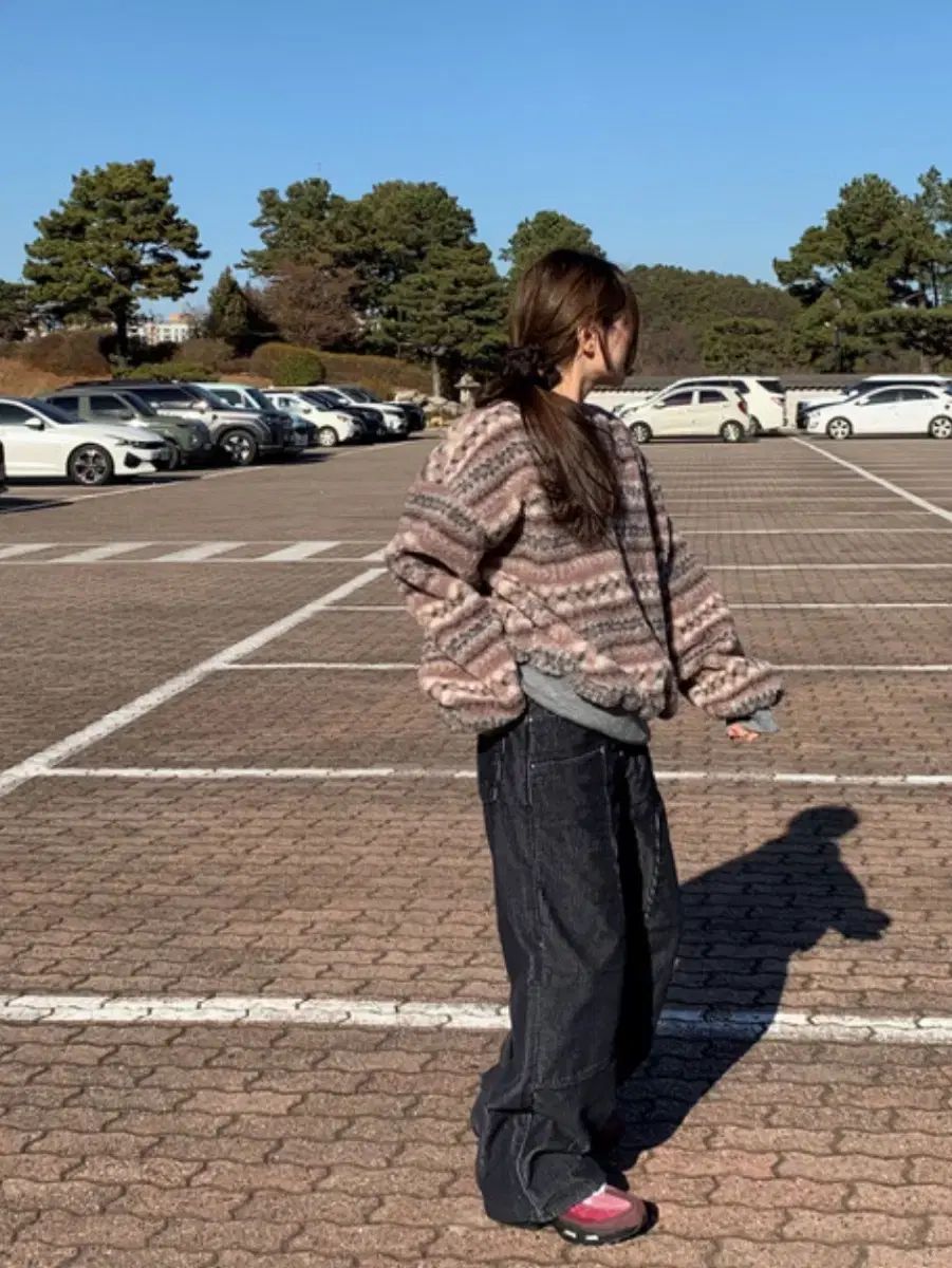 アワー Glitch Mode コーデュロイ ダブルニーpt