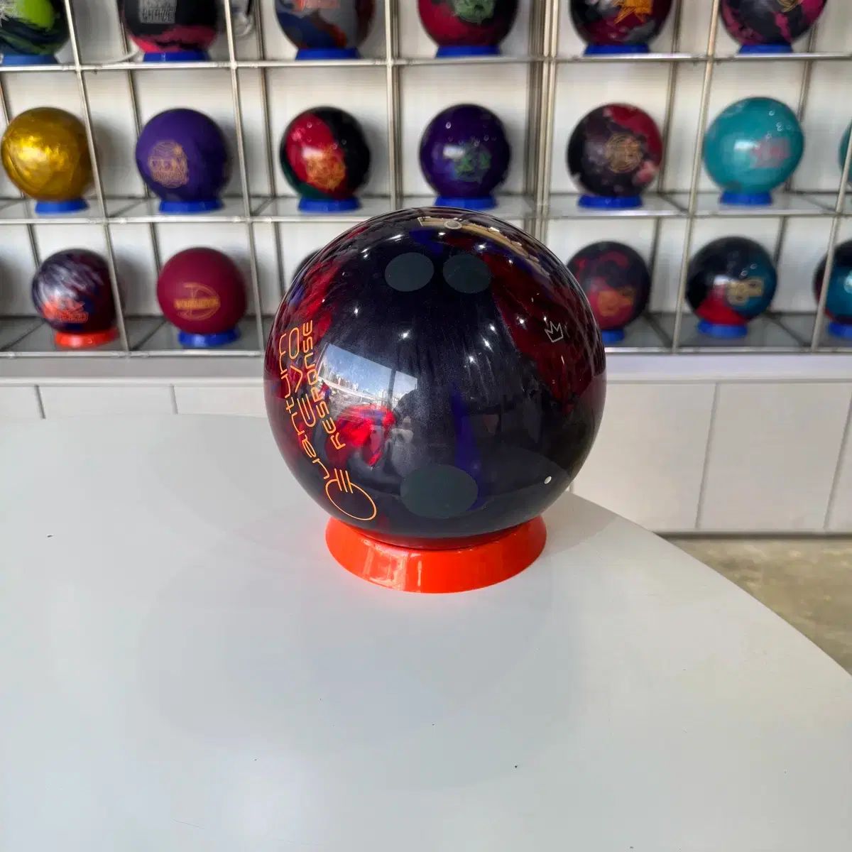 クォンタム エボ リース ポンス ボーリングボール リング加工