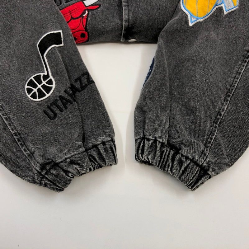 【M】 完売品 オフザコート バイ NBA デニム ジャケット バスケットボール WEB限定【Off The Court by NBA】Denim Jacket（デニムジャケット