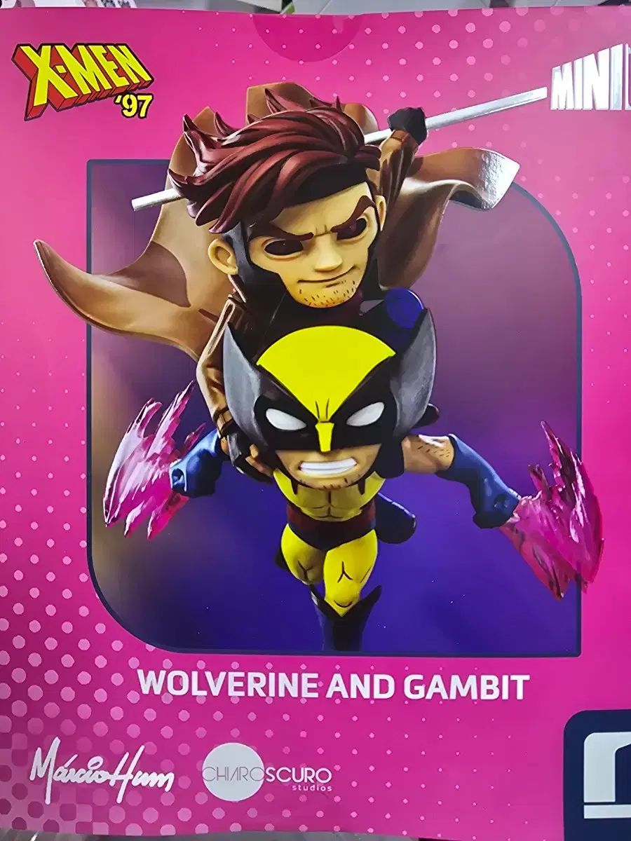 ミニ矢澤 にこ X Men ウルヴァリン ギャンビット フィギュア