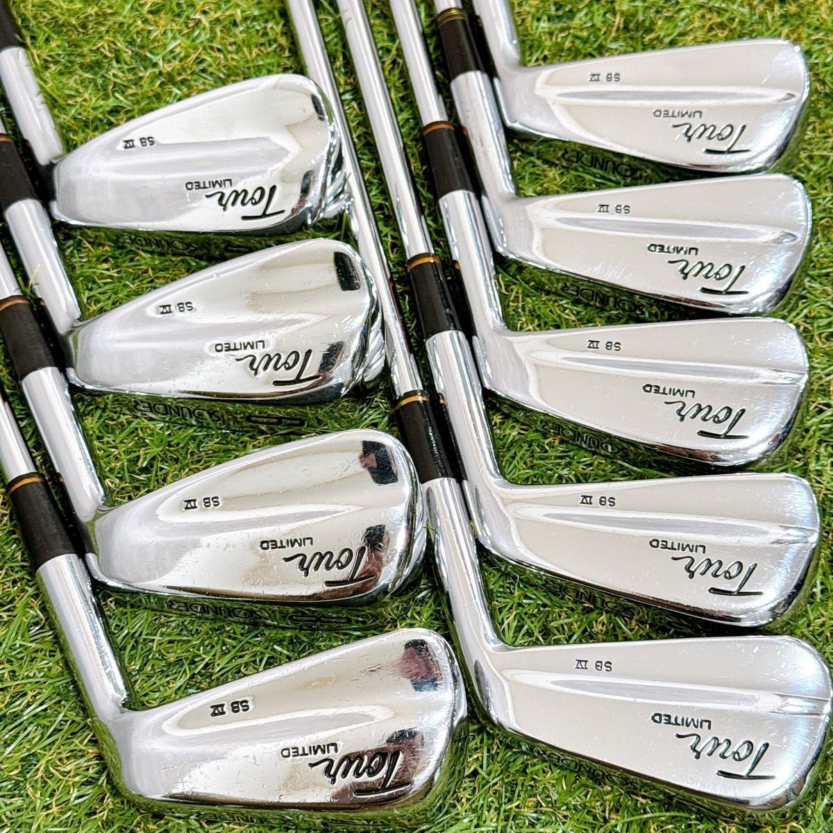 SOUNDER サウンダー Tour LIMITED ツアーリミテッド SB IV アイアンセット 9本 スチール フレックスR 男性 右利き K 287