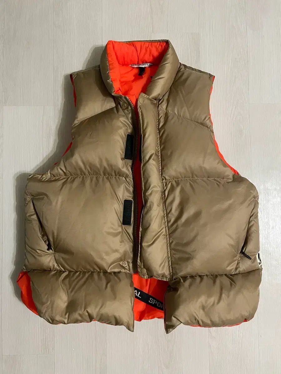 HERITAGE FLOSS グースダウン ダウンベスト