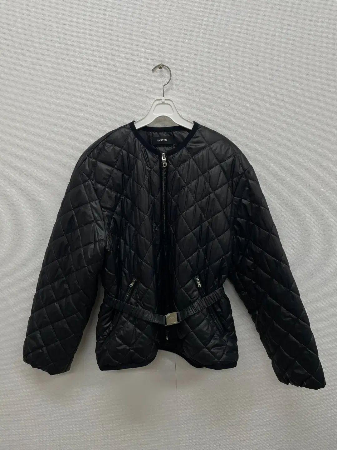 システム 2025 レディース ベルト付き キルティング グースダウン アウター C-908