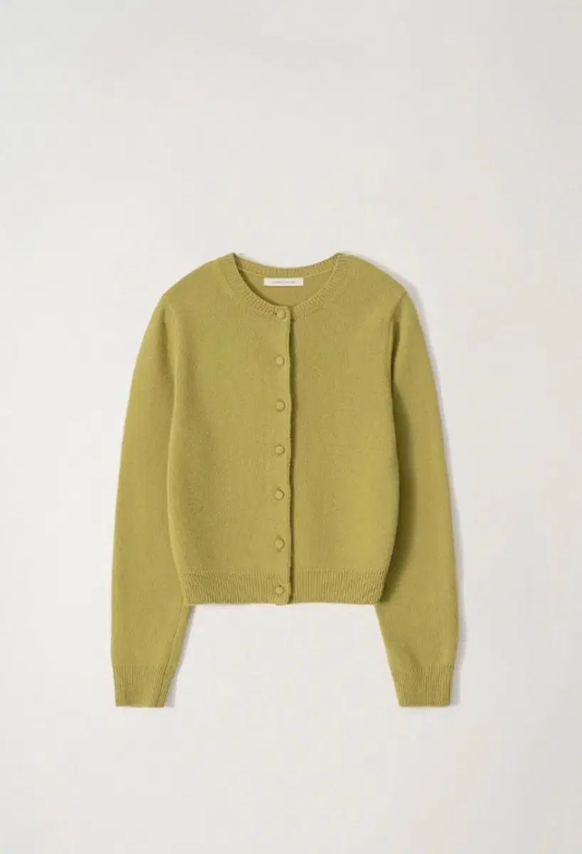 ナッシングリトゥン Diene round cardigan Olive