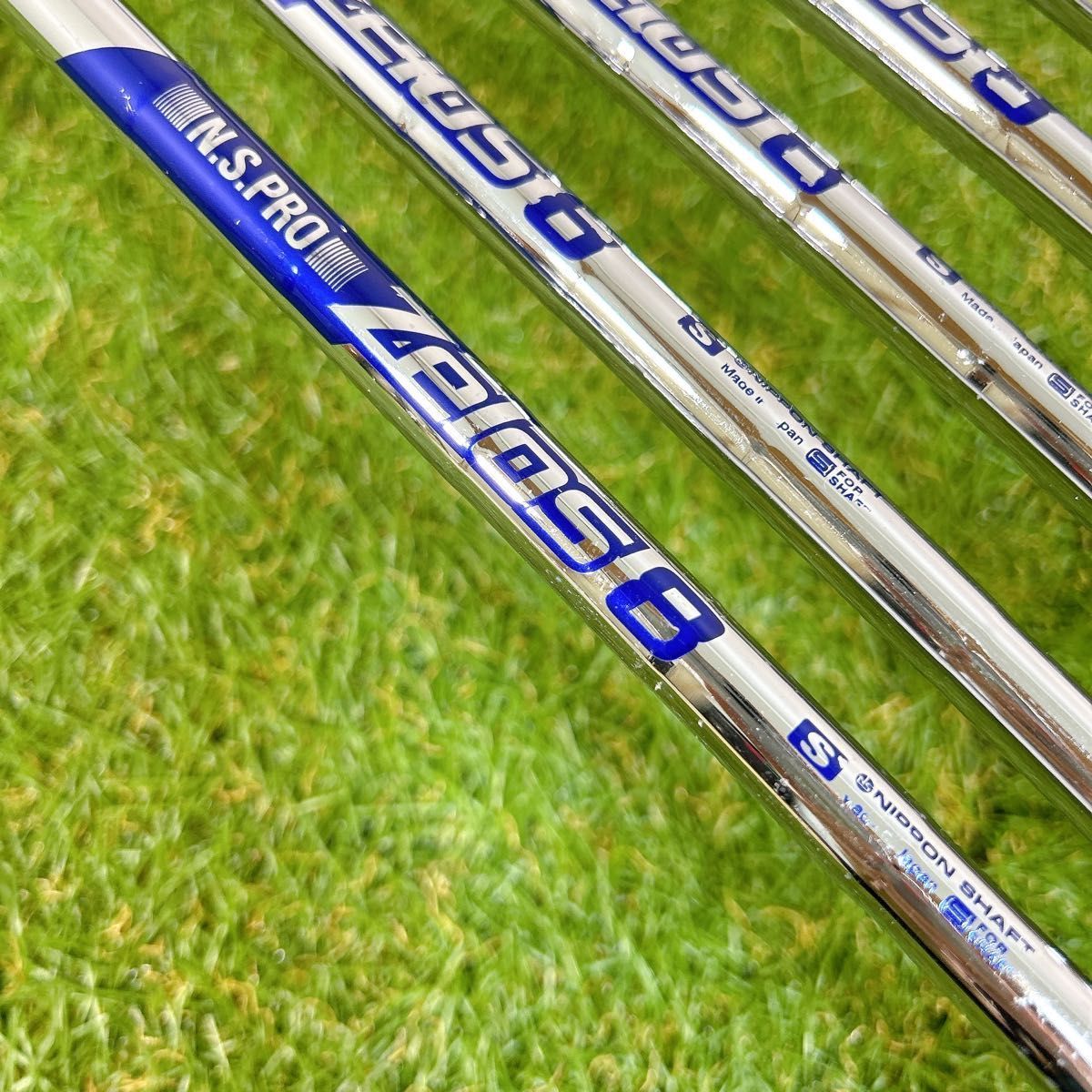 G 700 ピン メンズ ゴルフ アイアンセット 5本 S 白ドット 初心者