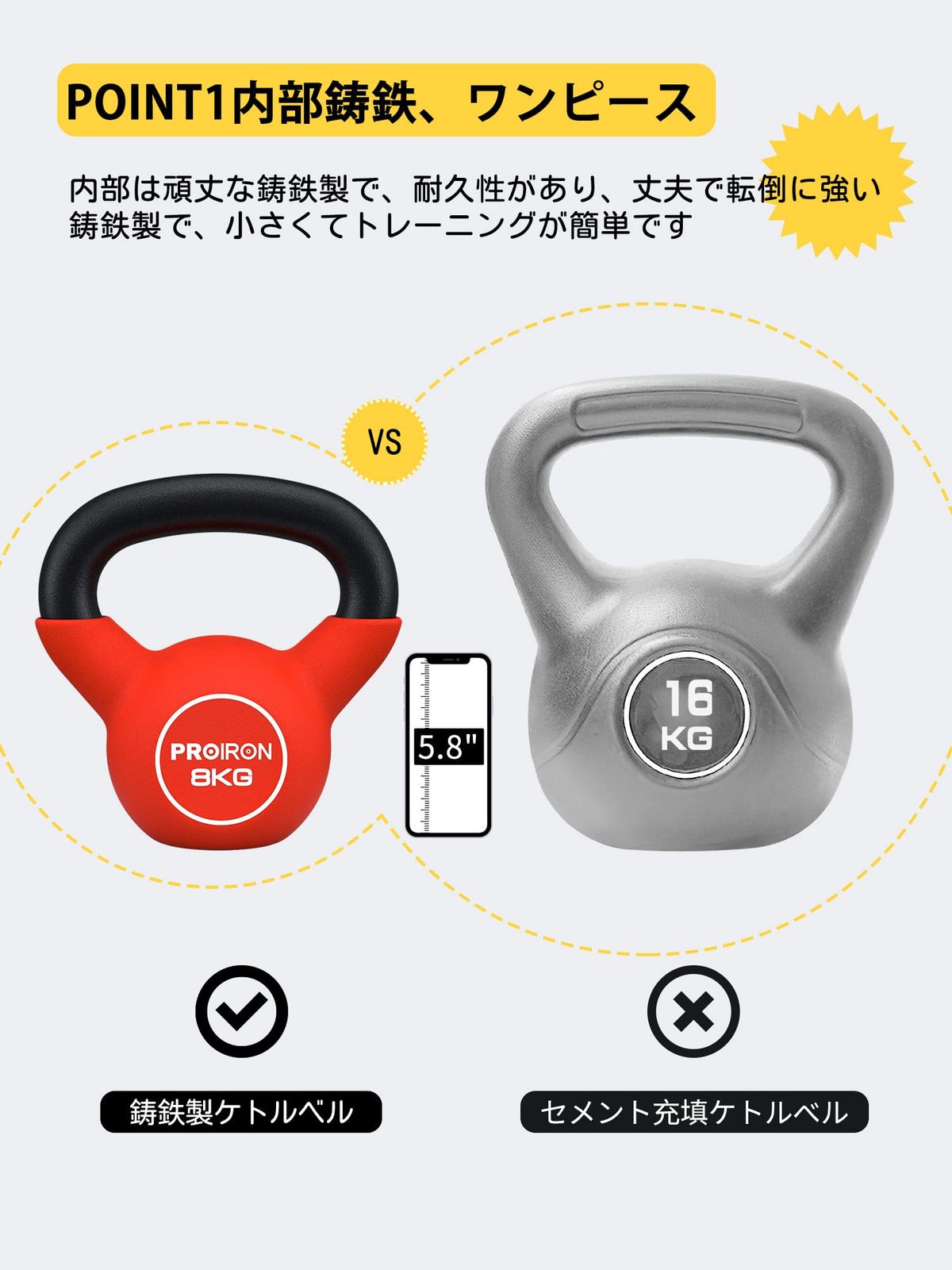 10.jpg ケトルベル ネオプレン kettlebell 一体型鋳鉄製 鉄アレイ PROIRON ケトル 4kg 6kg 8kg 10kg 新品 PROIRON ケトルベル ネオプレン kettlebell 一体型鋳鉄製 ?? 鉄アレイ ケトル 4kg 6kg 8kg 10kg 12kg 14kg 16kg 20kg 重り ケトル