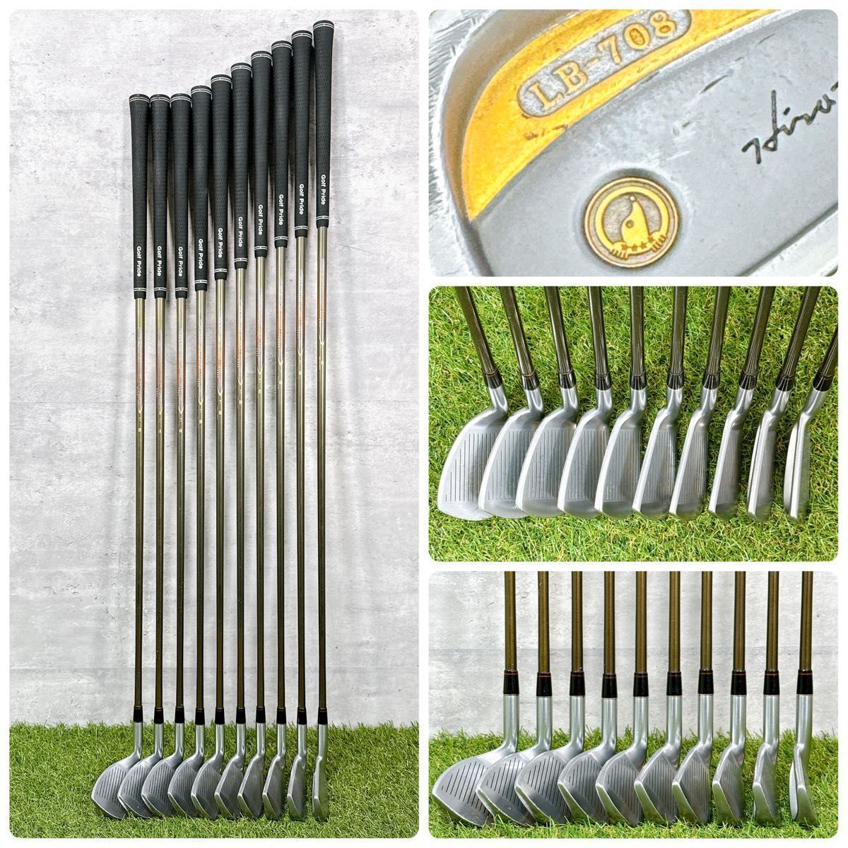 HONMA ホンマ 本間ゴルフ LB-708 NEW H&F アイアンセット 10本