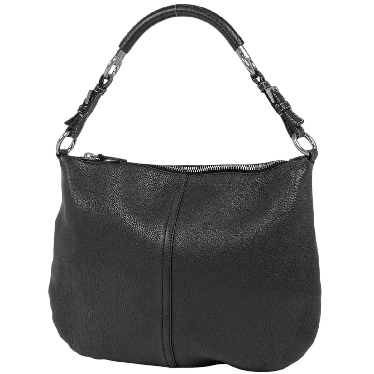 プラダ PRADA ロゴプレート ショルダーバッグ ハンドバッグ ワン