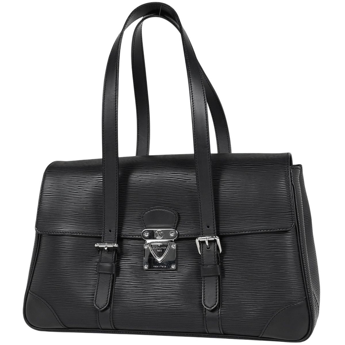 美品　ルイヴィトン　ヴォルテール　エピ　ノワール　ハンドバッグ　真贋済 ルイ・ヴィトン Louis Vuitton セギュール MM ハンドバッグ ショルダー