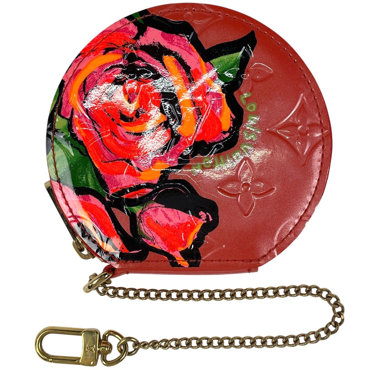 ルイ・ヴィトン Louis Vuitton ポルト モネ シャポー ローズ 薔薇 小銭