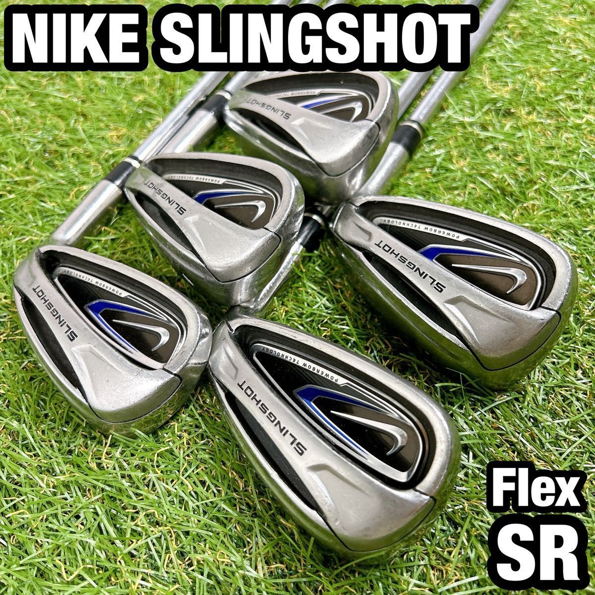 スリングショット ナイキ ゴルフ アイアンセット 5本 SR 初心者 入門