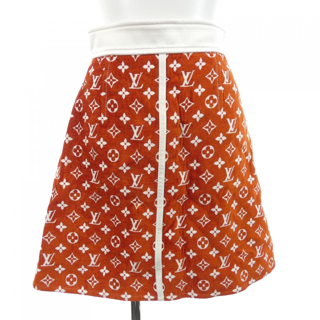 ルイヴィトン LOUIS VUITTON モノグラムタウアリングミニスカート スカート