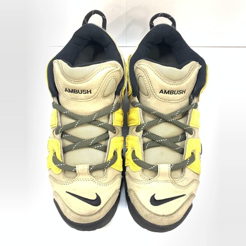 AMBUSH NIKE AIR MORE UO TEMPO LOW Vivid Sulfur and Limestone 28 cm FB 1299 200 アンブッシュ ナイキ 92