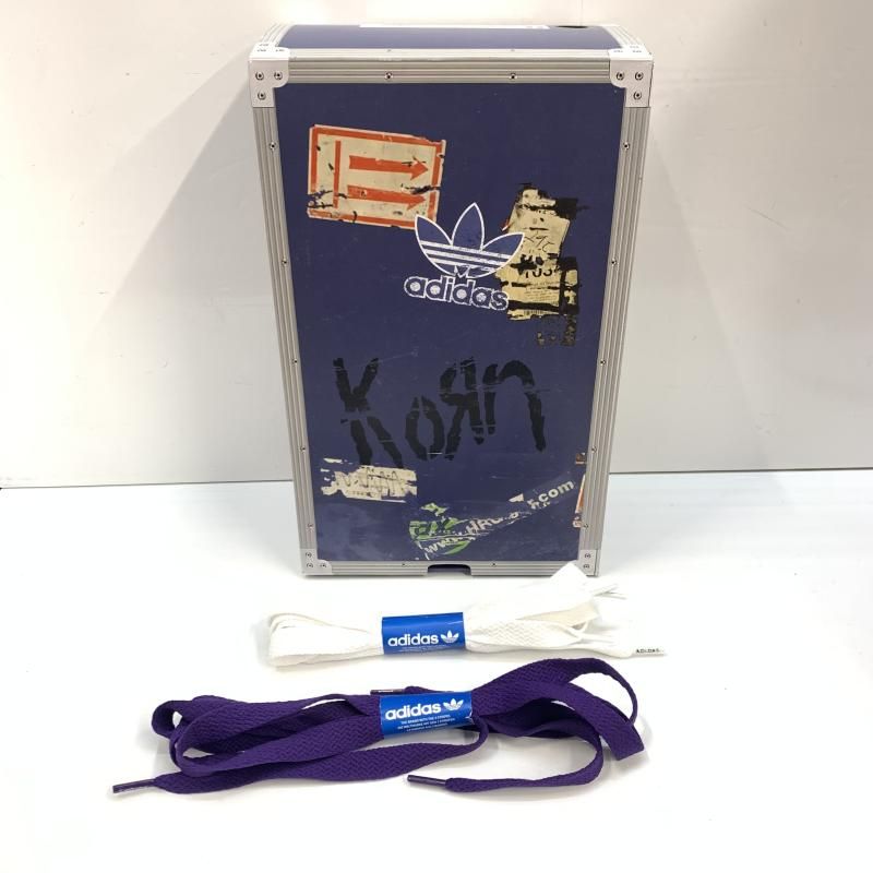 中古】adidas×KORN SUPERMODIFIED WHITE/BLACK 27cm IG0793 ナイキ[92