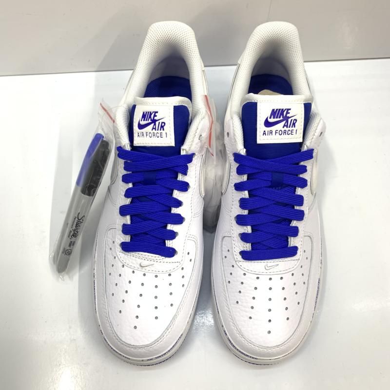 NIKE×Uninterrupted AIR FORCE 1 White Lapis Blue 27 cm CQ 0494-100 ナイキ アンインターラプテッド 92