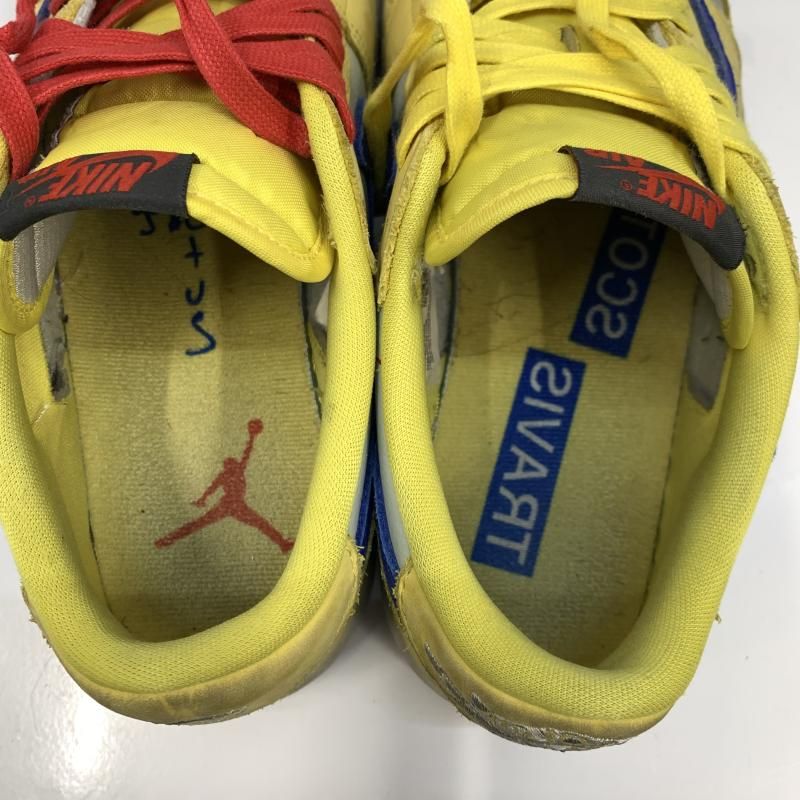  Travis Scott NIKE WOMEN S AIR JORDAN 1 Retro Low OG Canary 26 cm DZ 4137 700 トラヴィススコット ナイキ 92 その他 靴