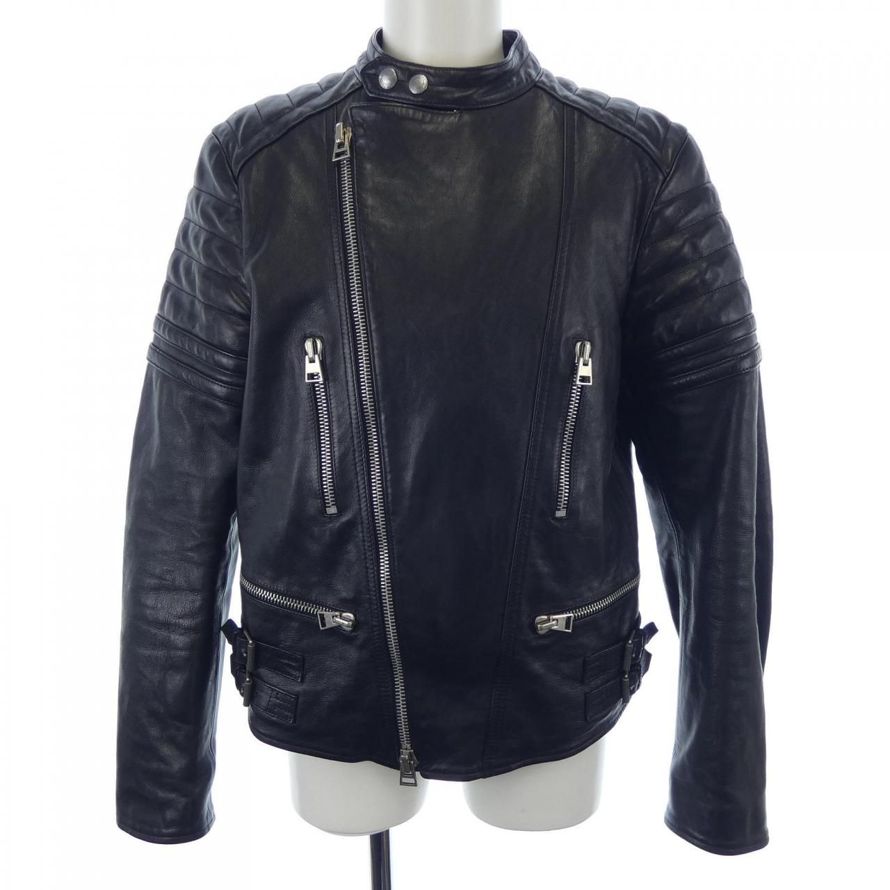 トムフォード TOM FORD BL 422 TFL 620 レザーライダースジャケット