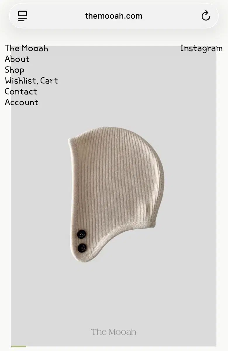 더무아 クラバ グレー アイボリー